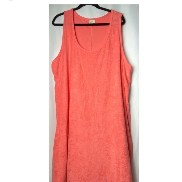 NWT Coral Cover Up Dress - 2X - Picture 4 of 8